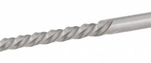 HERTEL Taper Pin Reamer: #3/0 Pin, 0.1029" Small End, 0.1302" Large End, High Speed Steel 72402985