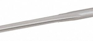 HERTEL Taper Pin Reamer: #5/0 Pin, 0.0719" Small End, 0.0966" Large End, High Speed Steel 72400963