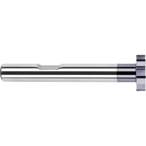 HARVEY TOOL Woodruff Keyseat Cutter: 1-1/2" Cut Dia, 3/8" Cut Width, 3/4" Shank Dia, Straight Tooth 962090-C3