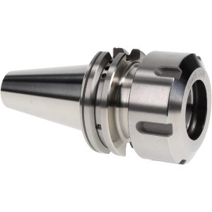 ACCUPRO Collet Chuck: 0.1180 to 1.0230" Capacity, ER40 Collet, Dual Contact Taper Shank 771666