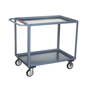 JAMCO Service Utility Cart: 35" OAH, Steel, Gray SB236-U5