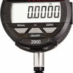 STARRETT LCD Electronic Drop Indicator: 1" Max, 0.001000" Accuracy 09963