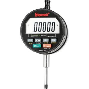 STARRETT Electronic Drop Indicator: 1" Range 49509