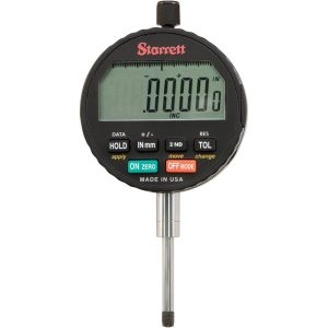 STARRETT Electronic Drop Indicator: 1" Range 49501