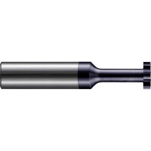 HARVEY TOOL Woodruff Keyseat Cutter: 5/8" Cut Dia, 1/4" Cut Width, 5/8" Shank Dia, Straight Tooth 744380-C6