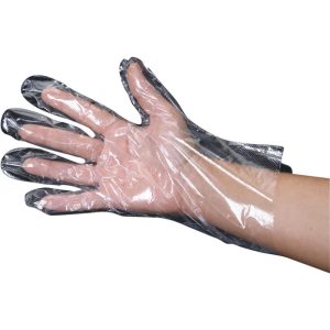 ABILITYONE Disposable Glove: Size Medium, 5.0 mil, Polyethylene, Food Grade, Powder-Free 8415013928448