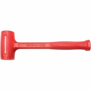 GEARWRENCH Dead Blow Hammer: 7 oz, 1-1/4" Face Dia, Urethane Head 69-530G