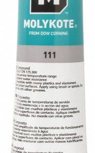 DUPONT Lubricant: 5.3 oz Tube, Silicone 0131770