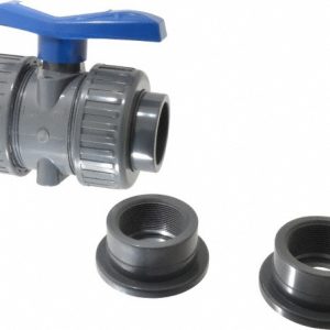 SIMTECH True Union Manual Ball Valve: 2" Pipe, Full Port TBB 101 1 020