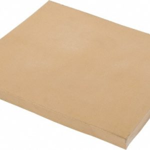USA INDUSTRIALS Rubber Sheet: Natural Gum, 1/16" Thick, 12" Wide, 1' Long, Tan BULK-RS-NAT40-23