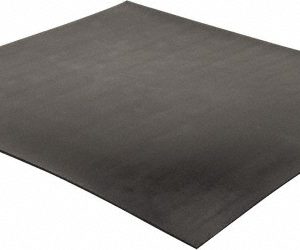 D.A.R. INDUSTRIAL PRODS. INC. Sheet: Viton Rubber, 12" Wide, 12" Long, Black 31940059
