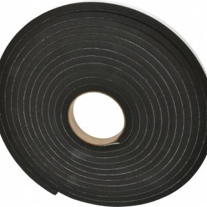 D.A.R. INDUSTRIAL PRODS. INC. Roll: Closed Cell, Neoprene-Blend Spring Rubber, 3/4" Wide, Black 31943657