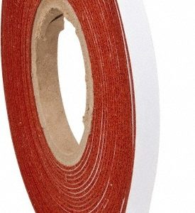 D.A.R. INDUSTRIAL PRODS. INC. Closed Cell Silicone Foam: Orange & Tan 31944457