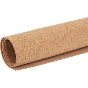 D.A.R. INDUSTRIAL PRODS. INC. Gasket Sheet: 36" OAW, 1/8" Thick, 36" OAL, Tan, Composition Cork 31945827