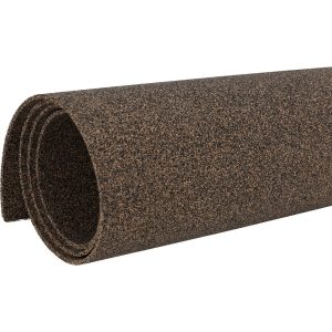 R S RUBBER CORPORATION Gasket Sheet: 36" OAW, 1/8" Thick, 36" OAL, Neoprene 31945991