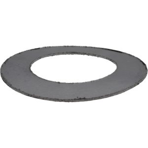 D.A.R. INDUSTRIAL PRODS. INC. Flange Gasket: For 2-1/2" Pipe, 2-7/8" ID, 4-7/8" OD, 1/16" Thick, Graphite 31948128