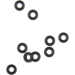 VALUE COLLECTION O-Ring: 1/8" ID x 1/4" OD, 1/16" Thick, Dash 006, Nitrile Butadiene Rubber ZMSCQH70006