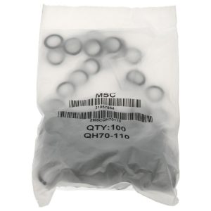 VALUE COLLECTION O-Ring: 3/8" ID x 9/16" OD, 3/32" Thick, Dash 110, Nitrile Butadiene Rubber ZMSCQH70110