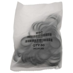 VALUE COLLECTION O-Ring: 20" ID x 26" OD, 3" Thick, Nitrile Butadiene Rubber ZMSCH3X20