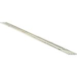 MAK-A-KEY Oversized Key Stock: 1/8" High, 1/8" Wide, 12" Long, Steel, Zinc-Plated C2073612512512