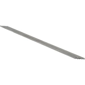 MAK-A-KEY Oversized Key Stock: 1/8" High, 1/8" Wide, 12" Long, Steel C2075512512512