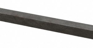 MAK-A-KEY Oversized Key Stock: 5/8" High, 5/8" Wide, 12" Long, Steel 5506250625-12