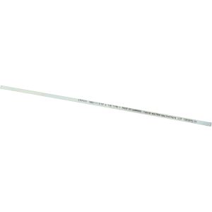 MAK-A-KEY Step Key Stock: 12" Long, Steel, Zinc-Plated SK01-1