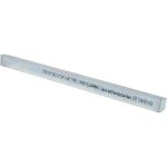 MAK-A-KEY Step Key Stock: 12" Long, Steel, Zinc-Plated SK21-1