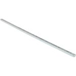 MAK-A-KEY Step Key Stock: 12" Long, Steel, Zinc-Plated SK02-2