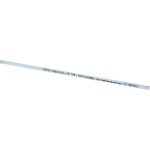 MAK-A-KEY Step Key Stock: 12" Long, Steel, Zinc-Plated SK03-2
