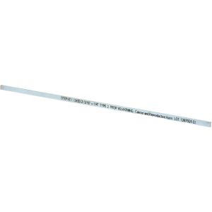 MAK-A-KEY Step Key Stock: 12" Long, Steel, Zinc-Plated SK03-2