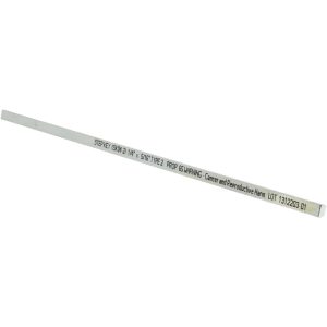 MAK-A-KEY Step Key Stock: 12" Long, Steel, Zinc-Plated SK04-2