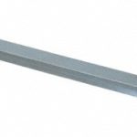 MAK-A-KEY Step Key Stock: 12" Long, Steel, Zinc-Plated SK09-2