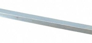 MAK-A-KEY Step Key Stock: 12" Long, Steel, Zinc-Plated SK10-2