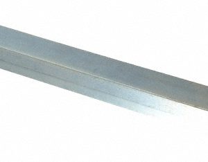 MAK-A-KEY Step Key Stock: 12" Long, Steel, Zinc-Plated SK24-2