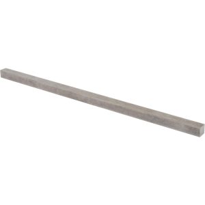 MAK-A-KEY Undersized Key Stock: 7/16" High, 7/16" Wide, 12" Long, 18-8 Stainless Steel 7004370437-12