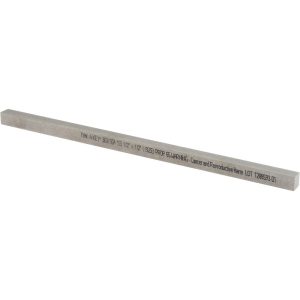 MAK-A-KEY Undersized Key Stock: 12" Long, Stainless Steel 7005000500-12