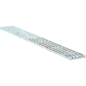 MAK-A-KEY Oversized Key Stock: 12" Long, Steel, Zinc-Plated C207-360807305