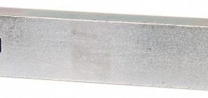 MAK-A-KEY Oversized Key Stock: 12" Long, Steel, Zinc-Plated C207-361811305