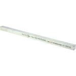 MAK-A-KEY Oversized Key Stock: 12" Long, Steel, Zinc-Plated C207-361414305
