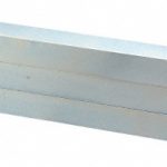 MAK-A-KEY Oversized Key Stock: 12" Long, Steel, Zinc-Plated C207-361818305