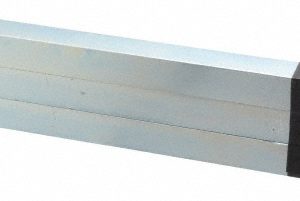 MAK-A-KEY Oversized Key Stock: 12" Long, Steel, Zinc-Plated C207-361818305