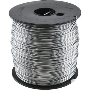 VALUE COLLECTION Safety Lock: 302 & 304 Stainless Steel, 0.041" Dia, 1,105' Long 34-0410-005S