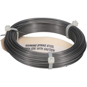 VALUE COLLECTION Music Wire Coil: 302 & 304 Stainless Steel, 0.051" Dia, 144' Long 32-0510-001C