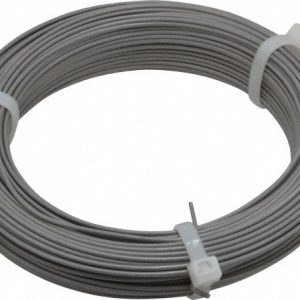 VALUE COLLECTION Music Wire Coil: 302 & 304 Stainless Steel, 0.055" Dia, 124' Long 32-0550-001C