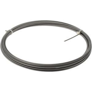 VALUE COLLECTION Music Wire Coil: 302 & 304 Stainless Steel, 0.091" Dia, 46' Long 32-0910-001C