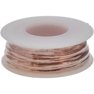 ARCOR ELECTRONIC COMPANY INC 22 Gage, 0.0253" Dia x 125' Long, Bare, Copper Bus Bar Wire B22