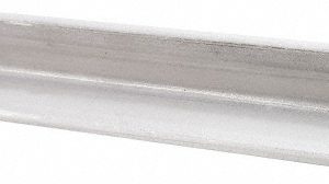 VALUE COLLECTION 1/8 Inch Thick x 1-1/2 Inch Wide, Aluminum Solid Angle 06957849
