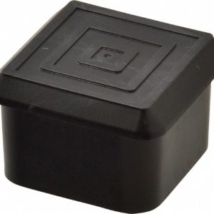 CAPLUGS Press-Fit Plug: 1" Tube OD, 16 ga, Square, 100 per Pack 99120246