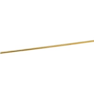 VALUE COLLECTION Brass Round Rod: 5/32" Dia, 72" Long, Alloy 360 CURD01263